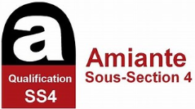 logo qualification amiante SS4